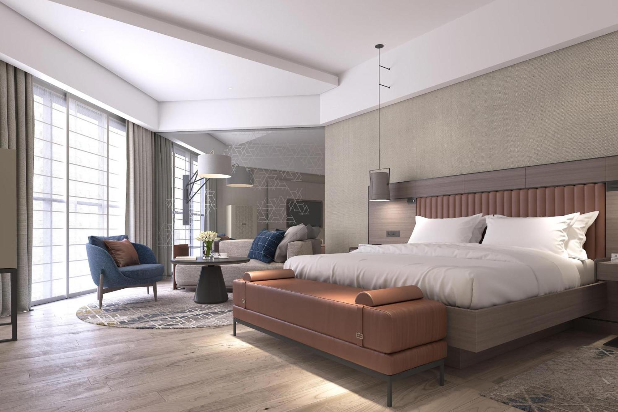Sheraton Jeddah Hotel - Saudi Brothers Commercial Company Branch Экстерьер фото A bedroom at the hotel